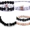Cuentas de Circonita Incrustadas en Cobre Cuentas Espaciadoras Accesorios para Pulseras Piezas para Joyería DIY Pulsera Collar Broche Broche Espaciador Piezas para Accesorios de Cabello Hechos a Mano