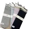 Meias Largas Versáteis Lin Er'Yi Outono e Inverno, Meias Longas Coloridas, Meias Antibacterianas Sem Costura Estilo Coreano Estilo Miu, Meias Femininas Atacado
