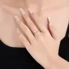 Anel Aberto Xuping Simples de Laço Dupla Camada Estilo Ins Coreano Liga de Cobre Doce e Gentil Anel de Dedo para Mulheres