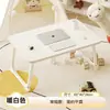 Mesa de Cabeceira Dobrável para Uso Doméstico, Escrivaninha Infantil, Escrivaninha para Quarto de Estudante, Mesa para Preguiçosos no Quarto, Mesa de Janela