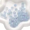 Cuentas Redondas de Vidrio Perlado Corte Hielo Tierra 10mm Cuentas Sueltas Pulsera DIY Collar Cadena de Teléfono Joyería Al por Mayor