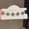 Pulsera Redonda de Zirconia Oro Rosa Real, Sensación de Lujo Ligero y Gama Alta, Sencilla, Moderna y Exquisita, Versátil para el Trabajo, Joyería para Mujer