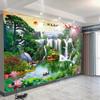 Novo Papel de Parede Mural Decorativo Paisagem Chinesa Cenário Fundo de TV Decoração de Parede Sala de Estar Sofá Revestimento de Parede Sem Emenda