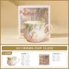 Fabricante Gato Wisteria Caneca de Chá de Cerâmica Caneca Mestra Uso Pessoal Conjunto de Chá Gongfu com Alça Caneca Doméstica para Beber Água