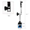 Soporte magnético para reloj comparador, soporte magnético fuerte para reloj comparador, soporte universal para reloj comparador, soporte magnético fuerte de palanca para reloj comparador