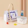 Bolsa para Marmita Moda Bolsa de Mão Trabalhador de Escritório Bolsa de Refeição Desenho Animado Criativo Bolsa Térmica para Estudante Exclusivo Transfronteiriço
