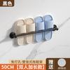 Estante para pantuflas de baño sin perforaciones al por mayor de fábrica, estante para almacenamiento de zapatos en el porche, estante de pared para baño de acero inoxidable