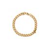 Pulsera de Cadena Cubana para Hombre Acero Inoxidable Cadena Simple Lisa Joyería Joyería de Mano Accesorios DIY Material Acero de Titanio Tobillera