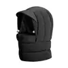Gorro de Inverno para Ciclismo, Pode Ser Usado com Capacete, Proteção de Orelha com Forro de Fleece, Proteção Quente para o Pescoço, Chapéu Lei Feng, Máscara Facial, Cachecol de Pescoço, Capuz Integrado