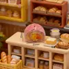 Pastel de Chá Oolong Pêssego Branco Simulado Mini Sobremesa Miniatura Cena Decoração Casa de Bonecas Decoração DIY Presilha de Cabelo Chaveiro