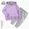Comercio Exterior Ropa Infantil Primavera y Otoño Conjunto Infantil de Dos Piezas Material Sudadera Sudadera con Capucha Ropa Infantil para Bebés Ropa de Salida [Al por Mayor]