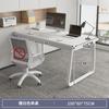 Escritorio de Oficina Escritorio de Oficina Hogar Gabinete con Cajones Mesa para 2 Personas Combinación de Mesa y Silla Mesa Moderna Simple