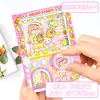 Fubao Panda Creativo Gashapon Órgano Este Bolsillo Diversión Infantil Mecedora Página de Color Descompresión Este Regalo para Estudiantes
