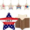 Árbol de Navidad de Madera con Agujeros Etiquetas de Regalo DIY Piezas de Madera Decoraciones para Fiesta de Navidad Kit de Materiales DIY Festivos
