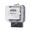 DD28 Medidor Mecánico Monofásico Cubierta Transparente Contador Preciso y Conveniente Plato Giratorio Mecánico Medidor Eléctrico Exportación Medidor de Energía Eléctrica