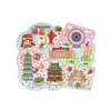 Imán de nevera de madera tridimensional Jiangxi Nanchang, palo, punto de interés de ciudad escénica, regalos creativos, turismo, recuerdo creativo, venta al por mayor
