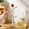 Suporte de Rack de Armazenamento de Copos de Maçã Desenho Animado Suporte de Copos em Forma de Árvore Mesa Suporte para Copos de Café Copos de Chá Criativo Suporte de Copos para Pendurar