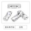 Xichuan reta longa garra broca vidro costurado à mão broca diy jóias sapatos bolsa artesanal material branco k com garra diamante