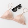 Sutiã Triangular Sexy Sem Bojo, Levanta Seios Pequenos, Costas Bonitas, Tomara que Caia All-In-One, Top Tubinho Off-Shoulder Envolto no Peito, Toque de Luxo