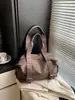 Bolso de Motocicleta Retro Americano Transfronterizo, Bolso de Gran Capacidad para Mujer, Bolso de Hombro de Alta Gama para Viajes y Uso Diario de Mujer