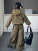 Traje de Trabajo para Niñas 2025 Nuevo Conjunto de Dos Piezas con Chaqueta de Moda Estilo Coreano para Primavera y Otoño Niños Medianos y Grandes