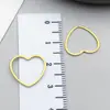 Acero Inoxidable Tamaño Mediano Galvanizado al Vacío Dorado Marco Geométrico Estrella de Cinco Puntas Colgante DIY Collar Pendientes Accesorios de Joyería
