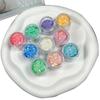 Atacado laser macaron lantejoulas glitter em pó misturado epóxi fluxo cânhamo DIY hexagonal cor mágica lantejoulas glitter em pó