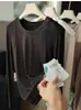 Efeito Emagrecedor Esculpindo a Linha K9! Camiseta de Lã Modal com Proteína de Caxemira Autoaquecível para Mulheres no Outono