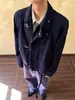 Jaqueta de Trabalho Harrington Estilo Americano para Homens, Versátil para Outono e Inverno, Caimento Regular nos Ombros, Jaqueta Modelo Novo