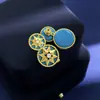 Astrolabio Personalizado Redondo Doble Brújula Octagonal Estrella Ocho Cuentas de Astrolabio Uno Dos-Uso Pendientes Franceses Pendientes de Astrolabio