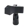 Suporte de Microfone 180 Graus Ajustável Livremente Clipe Universal para Microfone Com Fio Sem Fio Adequado para Microfone de Mão Clipe de Plástico ABS