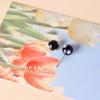 Preto e branco diy cor diy coleção de contas acrílico cerâmica pulseira colar jóias acessórios material