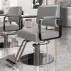 Sillón de barbero peluquería taburete para cortar el pelo salón de belleza área de permanente y tinte asiento elevable silla de salón de belleza