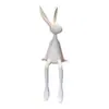 Figura de Conejo de Lujo Ligero en Postura Sentada, Colgante Creativo de Lujo Ligero para Entrada, Patio Moderno, Sala de Comedor Moderna, Decoración del Hogar
