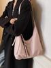 Bolso Tote Retro de Alta Gama y Gran Capacidad para Mujer, Nuevo Estilo de Invierno, Bolso de Mano, de Hombro y Bandolera Moderno y Versátil