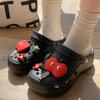 Sandalias y Pantuflas de Suela Gruesa para Mujer, Zuecos de Playa Eva para Comercio Electrónico, Zapatos de Doble Propósito para Viajes al Aire Libre y Playa para Mujer
