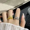 Anillo de Corona de Circonita Gota de Agua Estilo Corte Francés para Mujer Nuevo Diseño de Lote Pequeño Exquisito Versátil Abierto Ajustable