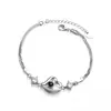 Confesión de Amor TikTok mismo texto de proyección 100 idiomas Te amo pulsera de pareja