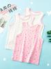 Chaleco infantil clase A de algodón puro para niñas, ropa interior fina para niñas, estilo coreano, cuello redondo, sin mangas, combina con todo, primavera y verano