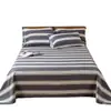 Sábana de tela de algodón gruesa original engrosada, sábana bajera, sábana de dormitorio de algodón original de una sola pieza, juego de tres piezas para funda de almohada doble para el hogar