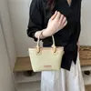 Bolso de Cubo de Mano de Verano para Mujer 2026 Nuevo Bolso Cesta de Moda Bolso de Hombro Cruzado Elegante para el Trabajo