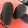 Brocha de Maquillaje Limpieza Caja de Sombras Esponja Pincel de Sombras Esponja Limpiadora de Brochas de Maquillaje Esponja de Cojín de Aire Esponja Forrada