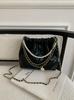 Bolso Cubo Texturizado de Moda Estilo Chanel, Bolso de Mano de Diseño Nicho para Mujer, Nuevo Modelo 2026 Bolso Cuadrado Pequeño con Cadena Cruzada