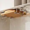 Estante de Almacenamiento para Lavabo Doméstico, Soporte para Esponjas, Gancho de Almacenamiento para Baño, Organizador de Lavabo Montado en Pared sin Taladro