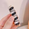 Cuerda de Teléfono Trenzada Básica Goma para el Cabello para Mujer Estilo Nuevo Cuerda para el Cabello sin Costuras Simple Alta Elasticidad Banda de Goma Duradera Goma para el Cabello de Mujer