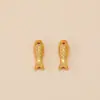Contas Espaçadoras Banhadas a Ouro de Alta Retenção de Cor Estrela Lua Acessórios para Pulseira DIY Componentes de Joias Banhados a Ouro Brilhantes Estilo Antigo
