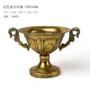 Vaso Clássico com Pé Alto Suporte para Flores Vaso de Flores Arte em Ferro Envelhecido Retrô Estilo Europeu Urna de Flores para Casamento Adereço para Fotos