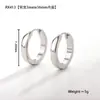 Pendientes Clásicos Versátiles de Acero Inoxidable para Hombres y Mujeres Amazon Comercio Electrónico Nuevos Pendientes de Acero de Titanio con Cierre Fácil Pendientes de Moda Elegantes