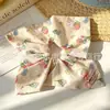 Venta directa del fabricante: Goma para el pelo cuadrada floral vintage estilo francés, Goma para el pelo elegante y atmosférica, Goma para el pelo de pañuelo cuadrado, Cuerda para el pelo, Goma para el pelo
