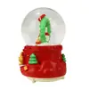 Bola de Cristal Personalizada Muñeco de Nieve de Navidad Ciervo Estatua Creativa Adornos Navidad Pelota de Agua Navideña Adornos de Resina Regalos Transfronterizo